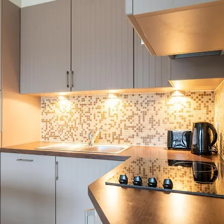 Met Zwembad In Neoportus 아파트